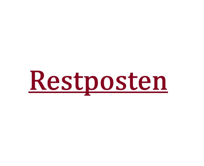 Restposten & B-Ware Accessories & Ersatzteile