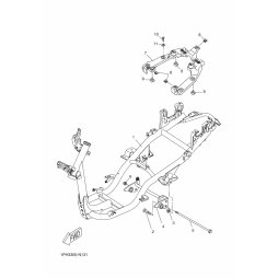 SCHRAUBE, MOTORAUFHANGUNG 1
