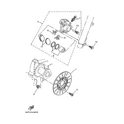 BREMSSATTEL-DICHTUNGSSATZ