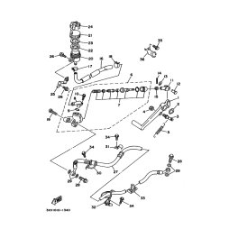 HALTER, BREMSSCHLAUCH
