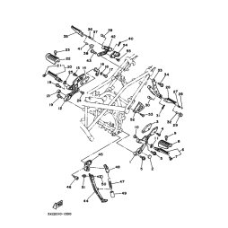 FUSSRASTE 2, HINTEN