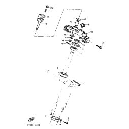 LENKERHALTER, UNTEN