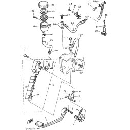 HALTER, BREMSSCHLAUCH 1
