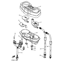 ABDECKUNG, INSTRUMENT