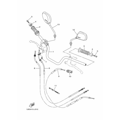RUCKBLICKSPIEGEL KOMPL (R)