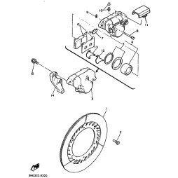 BREMSSATTEL KOMPL.