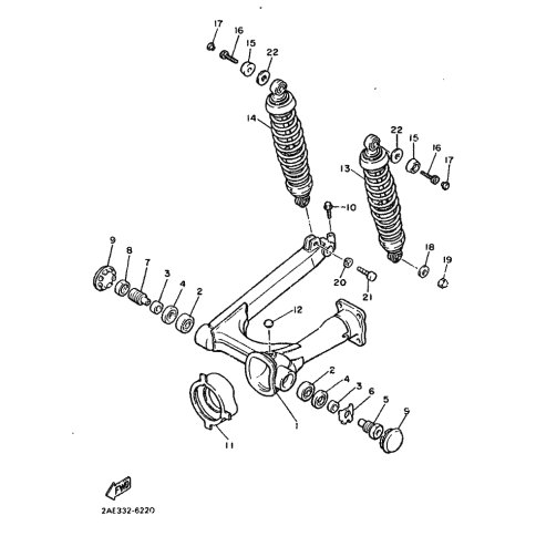 STOSSDAMPFEREINHEIT, HINTEN