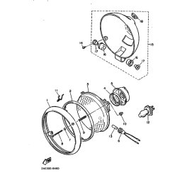 RINGKRANZ, SCHEINWERFER