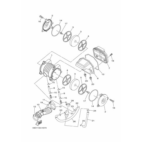COVER, AIR CLEANER