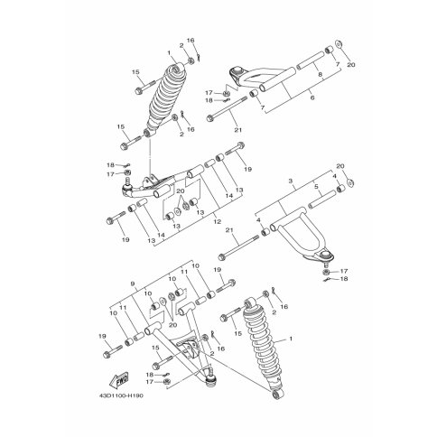 FRONT LOWER ARM SUB-ASSY (R.H)
