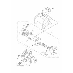 HALTER, BREMSSCHLAUCH 2
