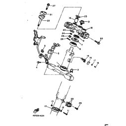 STUTZE, SCHEINWERFER