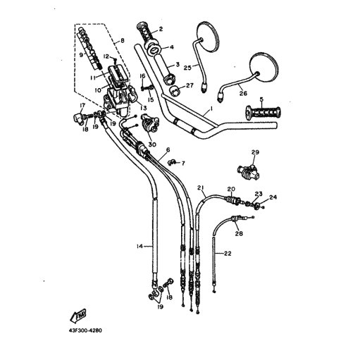 RUCKBLICKSPIEGEL KOMPL (R)