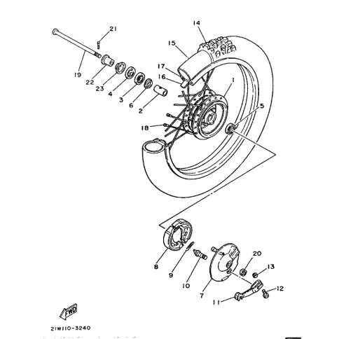 STAUBDECKEL, RADNABE
