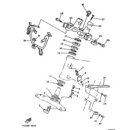 STUTZE, SCHEINWERFER