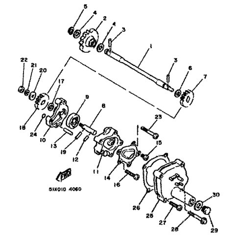 ABTRIEBSRAD, PUMPE