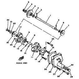 GEHAUSE, ROTOR