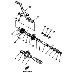 FUHRUNG, SPERRKLINKENRAD