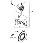 STUTZE, BREMSBELAGPLATTE