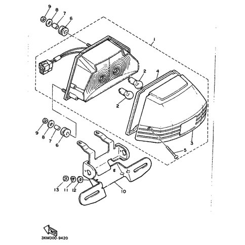 SCHUTZGLAS. SCHLUSSLICHT