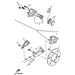 BREMSSATTEL KOMPL., HINTEN