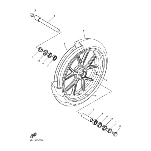 WHEEL, FORGED