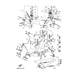 HALTER, BREMSSCHLAUCH 1