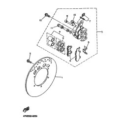 BREMSSATTEL KOMPL.(R)