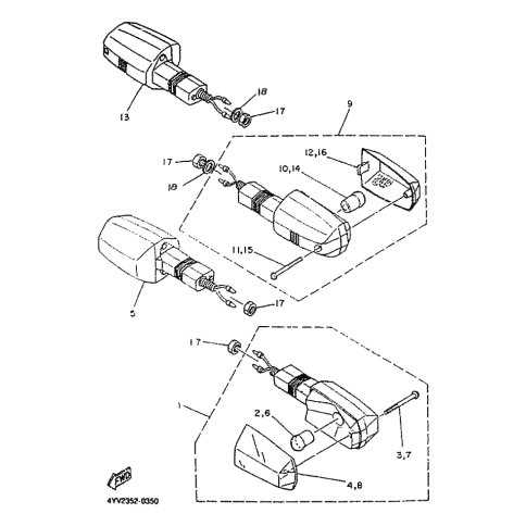 VORDERER BLINKER KOMPL. 2