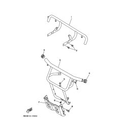 BAR, CARRY REAR