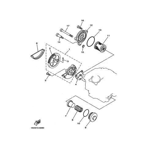 DICHTUNG, PUMPENDECKEL