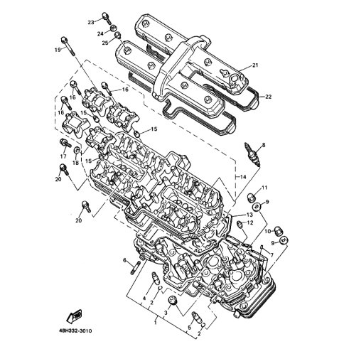 DECKEL, ZYLINDERKOPF 1