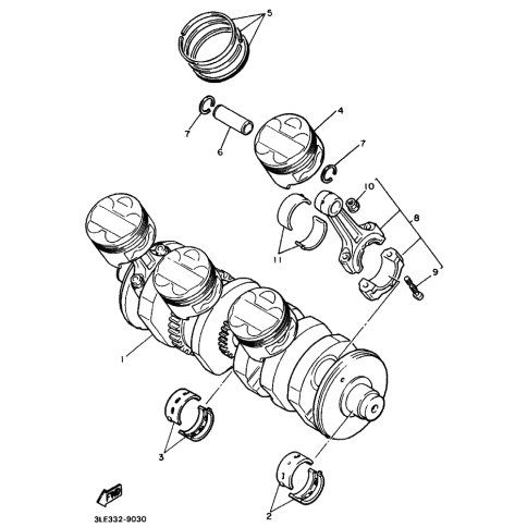 KOLBENRINGSATZ (0.50MM UG)
