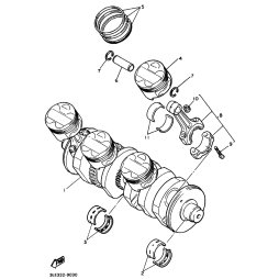 KOLBENRINGSATZ (0.50MM UG)