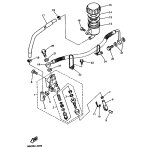 HALTER, BREMSSCHLAUCH