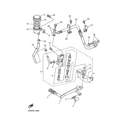 HALTER, BREMSSCHLAUCH