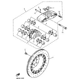 BREMSSATTEL-DICHTUNGSSATZ