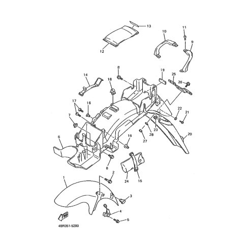 HALTER, BREMSSCHLAUCH 1