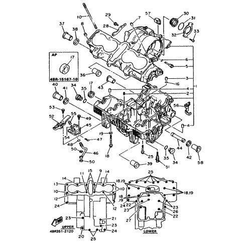 ABSTANDHALTER, MOTORAUFHANG