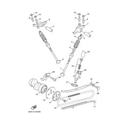 HALTER, VENTILFEDER
