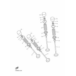 RETAINER, VALVE SPRING