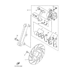 BREMSSATTEL KOMPL.(R)