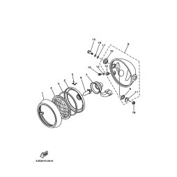 RING, SCHEINWERFER