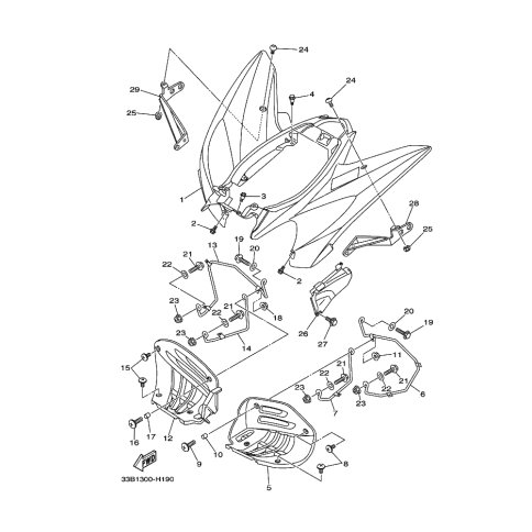 REAR FENDER COMP.2
