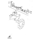 BREMSSATTEL KOMPL., HINTEN