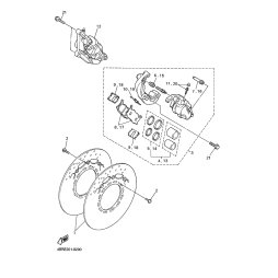 BREMSSATTEL KOMPL.(L)