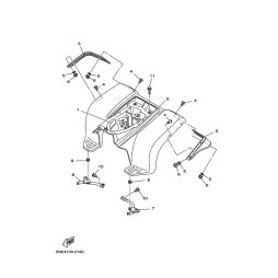 REAR FENDER COMP.2