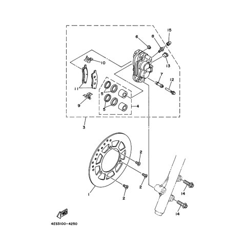 BREMSSATTEL-DICHTUNGSSATZ