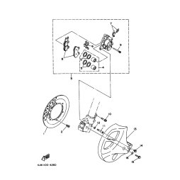 BREMSSATTEL KOMPL.(L)