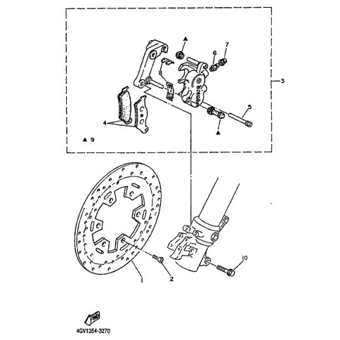 BREMSSATTEL KOMPL.(L)